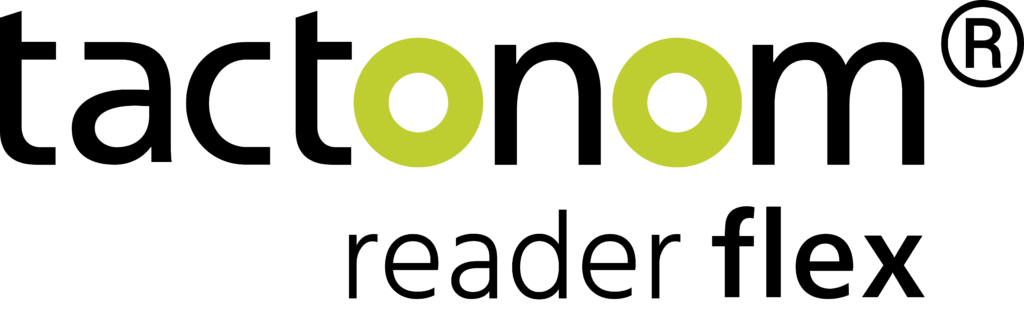 Logo: Tactonom Reader Flex