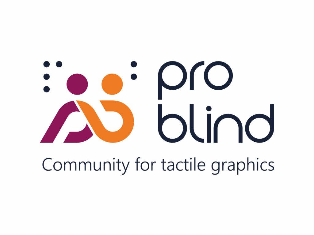 Logo: ProBlind - Community for tactile graphics